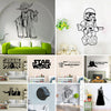 Star Wars Yoda Death Charature Wall Stickers